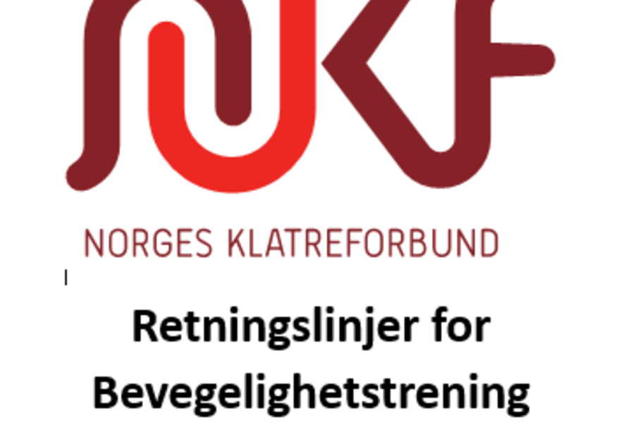 Bevegelighet - Retningslinjer For Bevegelighetstrening - Klatreøkta